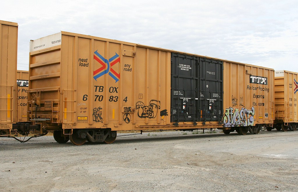 TBOX 670834 & Co in storage in the HOG yard